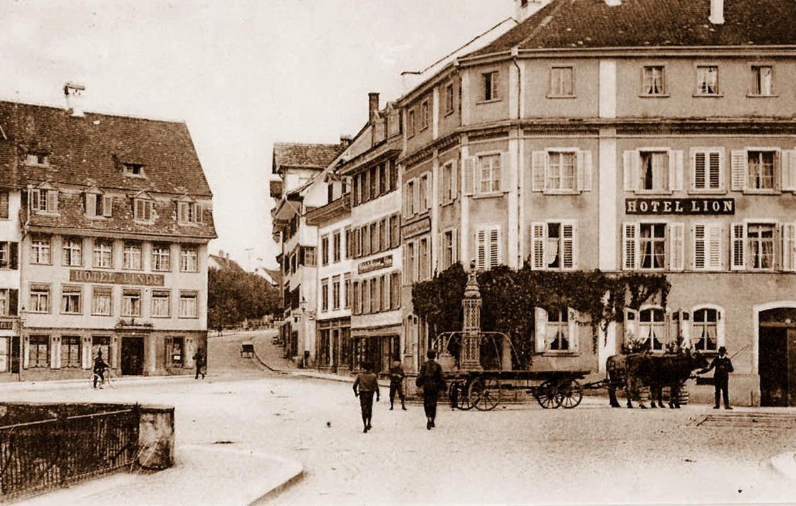 Hotel Le Lion Bischofszell Esterno foto