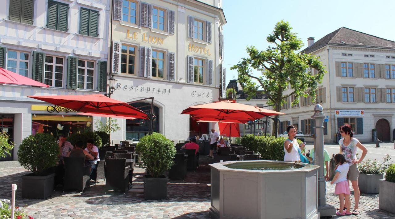 Hotel Le Lion Bischofszell Esterno foto